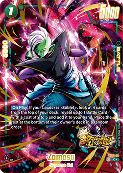 Zamasu (FS10-05) [Fusion World] (V.2 - Alternate Art) Immagine principale del prodotto