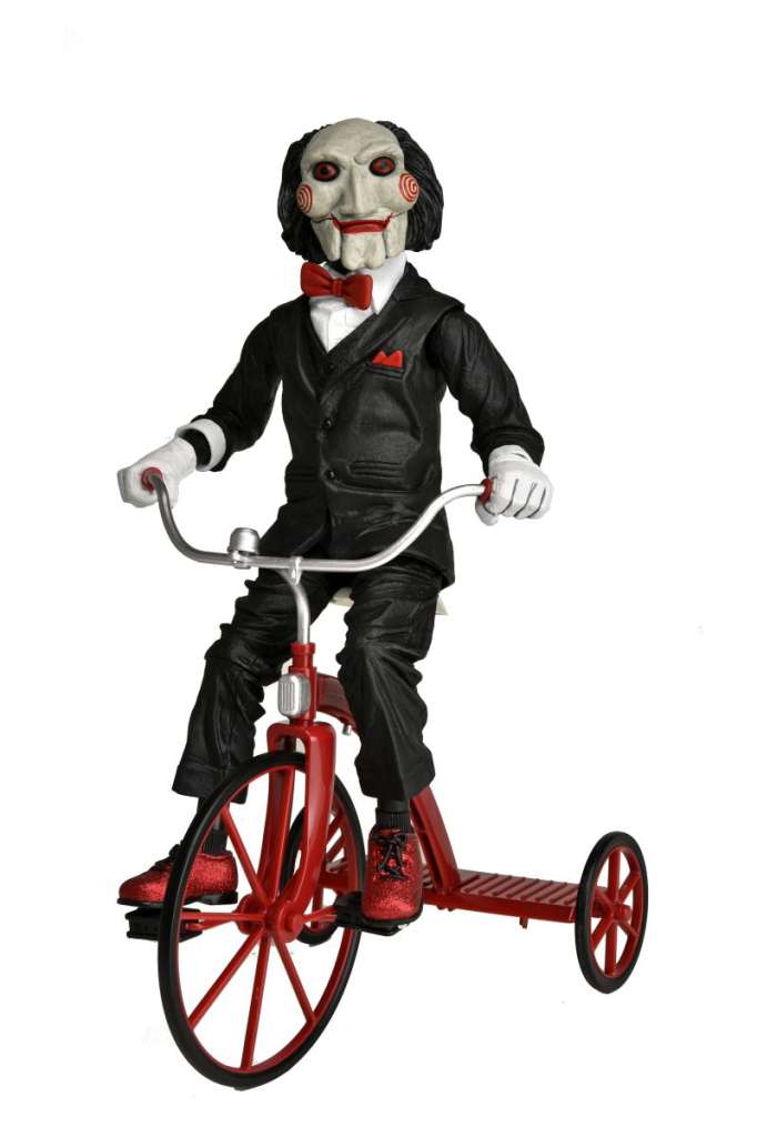 Saw Puppet Riding Tricycle Sound 12" Af