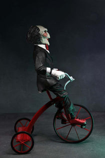 Saw Puppet Riding Tricycle Sound 12" Af