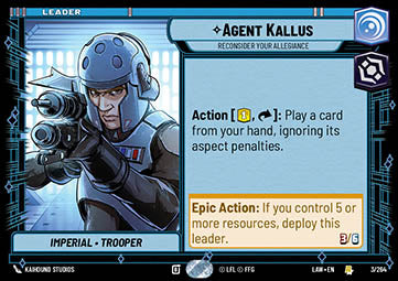 Agent Kallus, Reconsider Your Allegiance Immagine principale del prodotto