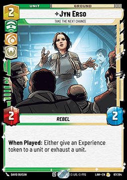 Jyn Erso, Take the Next Chance Immagine principale del prodotto
