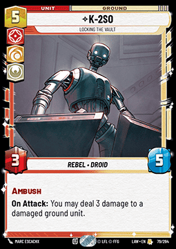 K-2SO, Locking the Vault Immagine principale del prodotto