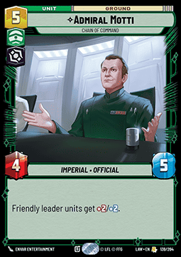 Admiral Motti, Chain of Command Immagine principale del prodotto