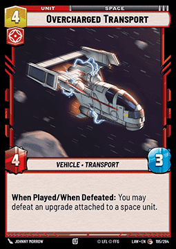 Overcharged Transport