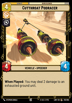 Cutthroat Podracer Immagine principale del prodotto
