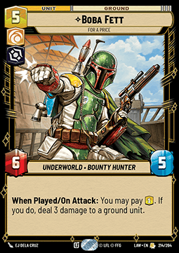 Boba Fett, For a Price Immagine principale del prodotto