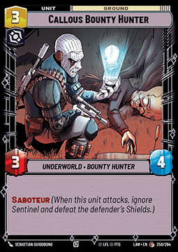 Callous Bounty Hunter Immagine principale del prodotto