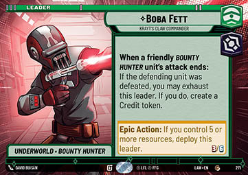 Boba Fett, Krayt's Claw Commander (V.1) Immagine principale del prodotto