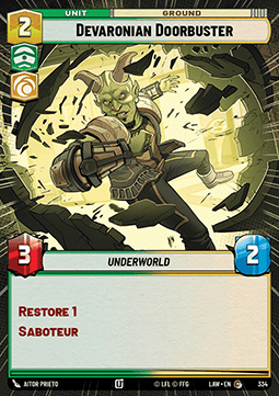 Devaronian Doorbuster (V.1)