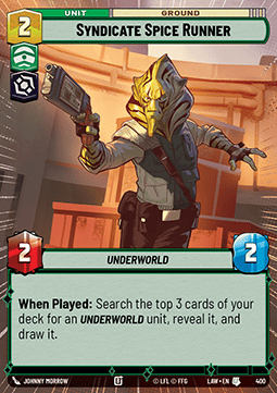 Syndicate Spice Runner (V.1)
