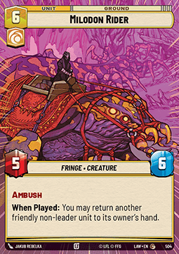 Milodon Rider (V.1)