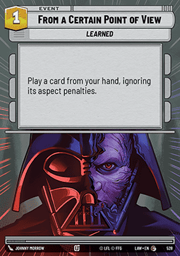 From a Certain Point of View (V.1)