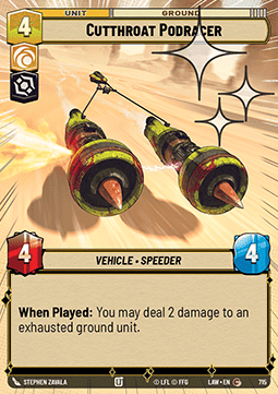 Cutthroat Podracer (V.2) Immagine principale del prodotto