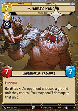 Jabba's Rancor, Snack Time! (V.2)