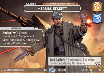 Tobias Beckett, People are Predictable (V.2) Immagine principale del prodotto