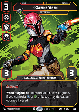 Sabine Wren, Spectre Five (V.3) Immagine principale del prodotto