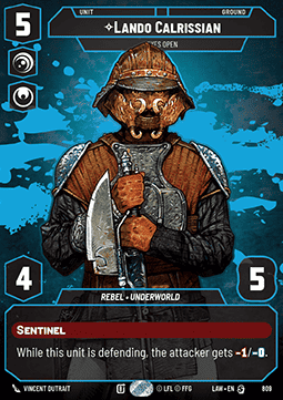 Lando Calrissian, Eyes Open (V.3) Immagine principale del prodotto