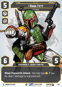 Boba Fett, For a Price (V.3)