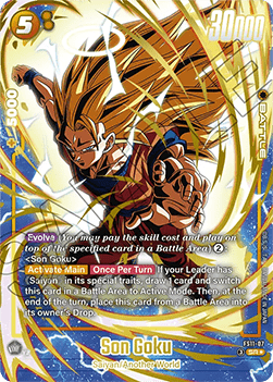 Son Goku (FS11-07) [Fusion World] (V.2 - Alternate Art) Immagine principale del prodotto
