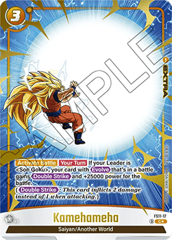Kamehameha (FS11-17) [Fusion World] (V.2 - Alternate Art) Immagine principale del prodotto
