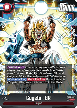 Gogeta : BR (FB09-007) [Fusion World] (V.1 - Super Rare)
