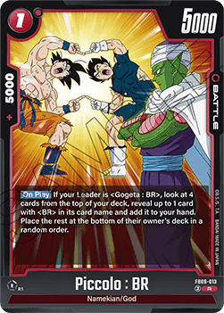 Piccolo : BR (FB09-013) [Fusion World] (V.1 - Rare)