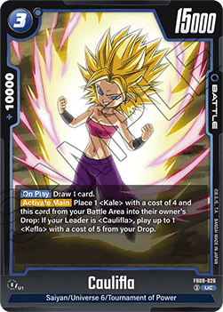 Caulifla (FB09-026) [Fusion World] Immagine principale del prodotto
