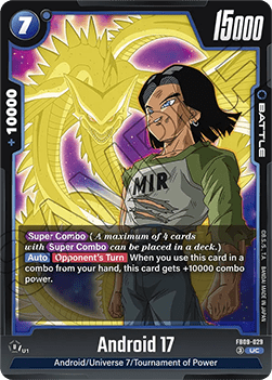 Android 17 (FB09-029) [Fusion World] (V.1 - Uncommon)