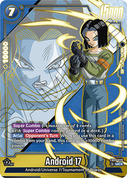 Android 17 (FB09-029) [Fusion World] (V.2 - Alternate Art) Immagine principale del prodotto