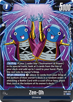 Zen-Oh (FB09-031) [Fusion World] (V.1 - Super Rare)