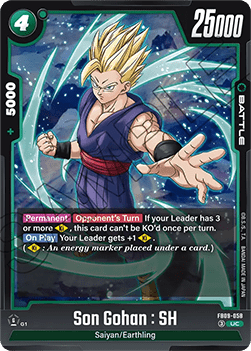 Son Gohan : SH (FB09-058) [Fusion World] Immagine principale del prodotto