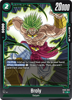 Broly (FB09-069) [Fusion World] Immagine principale del prodotto
