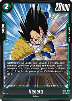 Vegeta (FB09-070) [Fusion World] Immagine principale del prodotto