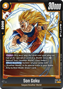 Son Goku (FB09-081) [Fusion World] Immagine principale del prodotto
