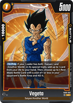 Vegeta (FB09-092) [Fusion World]