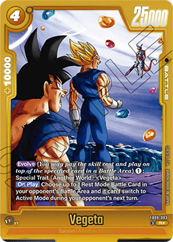 Vegeta (FB09-093) [Fusion World] (V.2 - Alternate Art) Immagine principale del prodotto