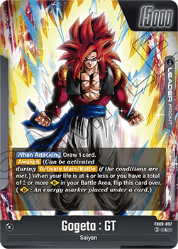 Gogeta : GT // Gogeta : GT (FB09-097) [Fusion World] (V.1 - Leader)