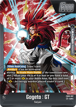 Gogeta : GT // Gogeta : GT (FB09-097) [Fusion World] (V.2 - Alternate Art) Immagine principale del prodotto