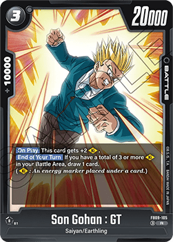 Son Gohan : GT (FB09-105) [Fusion World] (V.1 - Rare) Immagine principale del prodotto