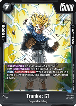 Trunks : GT (FB09-110) [Fusion World] (V.1 - Uncommon)