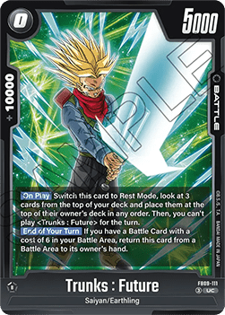 Trunks : Future (FB09-111) [Fusion World] Immagine principale del prodotto