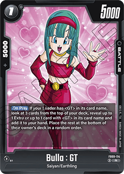 Bulla : GT (FB09-114) [Fusion World] (V.1 - Rare)