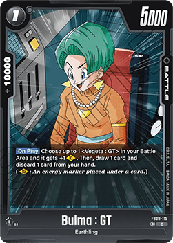 Bulma : GT (FB09-115) [Fusion World] Immagine principale del prodotto