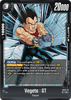 Vegeta : GT (FB09-116) [Fusion World]