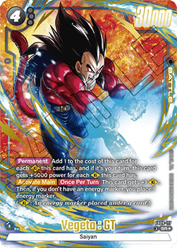 Vegeta : GT (FB09-117) [Fusion World] (V.2 - Alternate Art) Immagine principale del prodotto