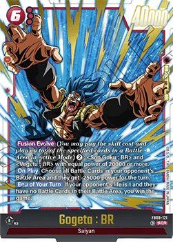 Gogeta : BR (FB09-121) [Fusion World] (V.1 - Secret Rare) Immagine principale del prodotto