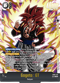 Gogeta : GT (FB09-123) [Fusion World] (V.1 - Secret Rare) Immagine principale del prodotto