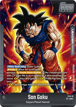 Son Goku // Son Goku (FS12-01) [Fusion World] (V.2 - Alternate Art) Immagine principale del prodotto