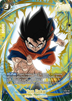 Son Goku (FS12-05) [Fusion World] (V.2 - Alternate Art) Immagine principale del prodotto
