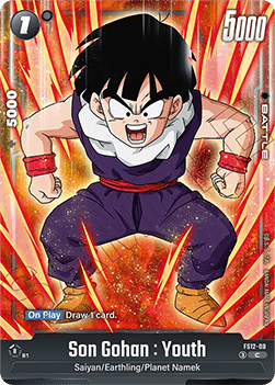 Son Gohan : Youth (FS12-08) [Fusion World] (V.1 - Common)
